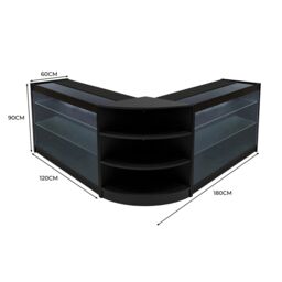 Monstershop Apollo LED Shop Counter Set LM60 & 2 x K1200 - Black - thumbnail 3