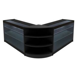 Monstershop Apollo LED Shop Counter Set LM60 & 2 x K1200 - Black - thumbnail 1