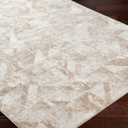 Livabliss San Francisco-Abstract Green Tan Taupe Ivory Modern Marble Living Dining Rug in Dark Brown - Size: 200 cm x 275 cm - thumbnail 6