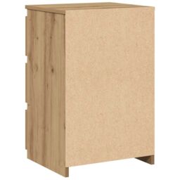 Berkfield Home Bedside Cabinet Artisan Oak 40x35x62.5 cm Engineered Wood in Brown - thumbnail 7