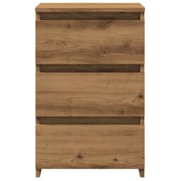 Berkfield Home Bedside Cabinet Artisan Oak 40x35x62.5 cm Engineered Wood in Brown - thumbnail 5