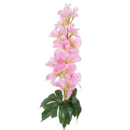 Leaf Pack of 6 x 75cm Delphinium Pink Artificial Stem Premium - Size: 6 x 75 cm - thumbnail 2
