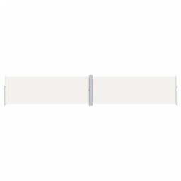 Berkfield Home Retractable Side Awning Cream 180x1000 cm in Beige - thumbnail 2