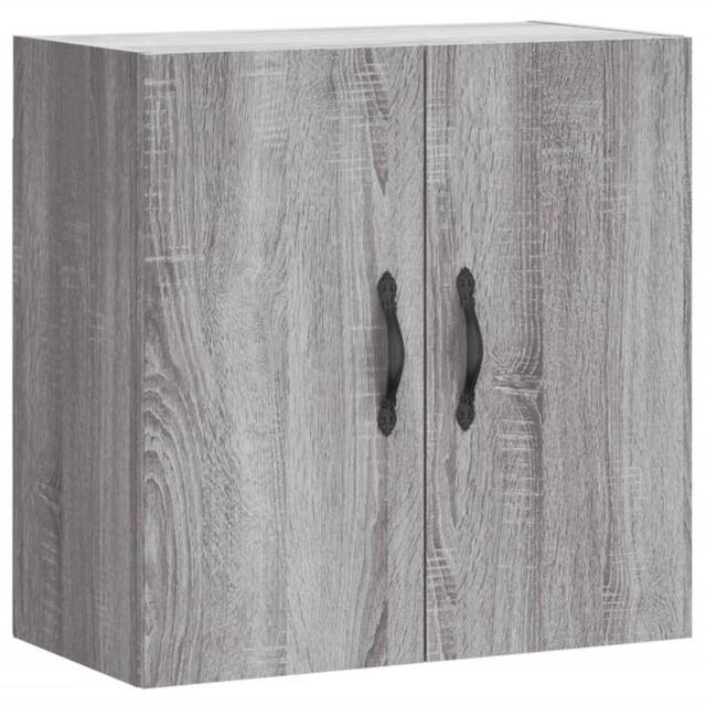 Berkfield Home Wall Cabinet Grey Sonoma 60x31x60 cm Engineered Wood - Size: 60 x 31 x 60 cm - image 1