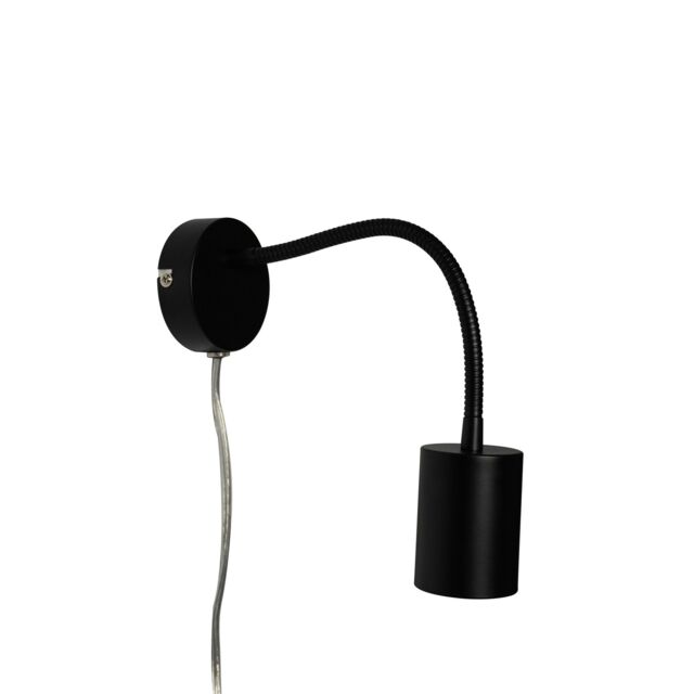 Nordlux Modern Indoor Wall Light Black Metal GU10 Adjustable Head - No, IP20