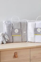 Martex Baby 'Starter Set' Cotbed in White - Size: Cot Bed - thumbnail 4