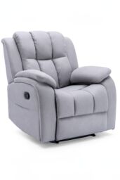 More4Homes Brookline Manual Technology Fabric Recliner Gaming Lounge Sofa Chair in Grey - thumbnail 2