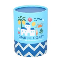 Something Different Amalfi Coast Lemon Scented Candle in Blue - thumbnail 2