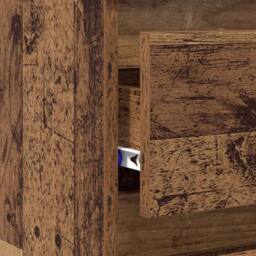 Berkfield Home Bedside Cabinets 2 pcs Old Wood 40x35x62.5 cm Engineered Wood in Brown - thumbnail 9