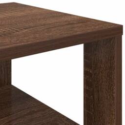 Berkfield Home Shoe Rack Brown Oak 61x32x87.5 cm Engineered Wood - thumbnail 7