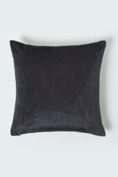 Homescapes Floral Butterfly Garden Grey Cushion 46 x 46 cm - thumbnail 2