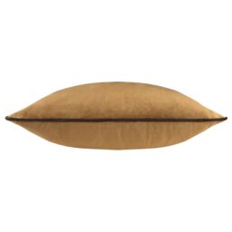Furn Meridian Velvet Piped Cushion in Bronze - Size: 55 cm x 55 cm - thumbnail 2