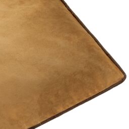 Furn Meridian Velvet Piped Cushion in Bronze - Size: 55 cm x 55 cm - thumbnail 4
