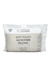 Catherine Lansfield 'Home Essentials' Microfibre Pillow Pair in White - thumbnail 5