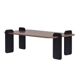 CALICOSY Rectangular Coffee Table, 120 Cm Long - ELOI in Brown - thumbnail 4