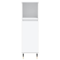 Berkfield Home 3 Piece Bathroom Furniture Set White Engineered Wood - thumbnail 8