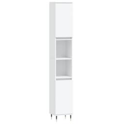 Berkfield Home 3 Piece Bathroom Furniture Set White Engineered Wood - thumbnail 5