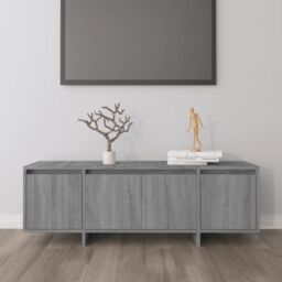 Berkfield Home TV Cabinet Grey Sonoma 120x30x40.5 cm Engineered Wood