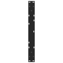 Berkfield Home Dining Table Legs V-Shape 2 pcs Black 70x(42-43.3) cm Steel - thumbnail 7