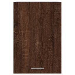 Berkfield Home Hanging Cabinet Brown Oak 39.5x31x60 cm Engineered Wood - thumbnail 5