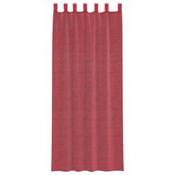 Berkfield Home Voile Curtains with Loops 2 pcs Wine Red 140x260 cm - thumbnail 4