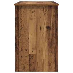 Berkfield Home Desk Old wood 100 x 50 x 76 cm Engineered wood in Brown - thumbnail 7