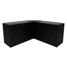 Monstershop Demeter LED Shop Counter Set K1500, B1500 & LM60 - Black - thumbnail 2
