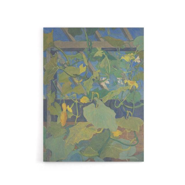 "Artery8 Greenhouse Ornamental Gourds Canvas Wall Art Print van Hoytema in Green - Size: W18"" x H24""" - image 1
