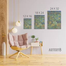"Artery8 Greenhouse Ornamental Gourds Canvas Wall Art Print van Hoytema in Green - Size: W18"" x H24""" - thumbnail 4