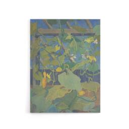 "Artery8 Greenhouse Ornamental Gourds Canvas Wall Art Print van Hoytema in Green - Size: W18"" x H24""" - thumbnail 1