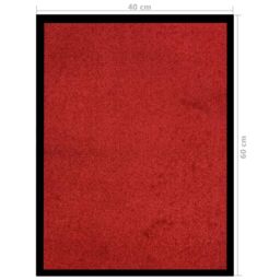 Berkfield Home Doormat Red 40x60 cm - thumbnail 6