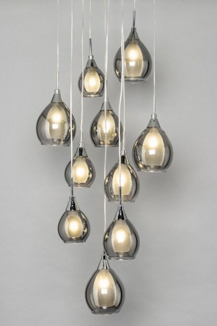 BHS Lighting Carmella Ceiling Pendant Light in Silver - image 1