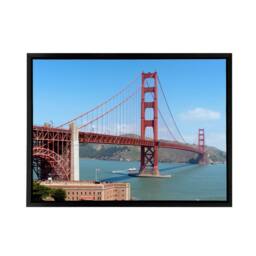 "Artery8 Highsmith Photo Golden Gate Bridge Framed Canvas Wall Art Print in Blue - Size: W12"" x H16""" - thumbnail 1