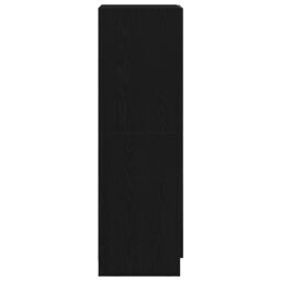 Berkfield Home Kitchen Cabinet Black 38x41.5x131.5 cm Engineered Wood - thumbnail 6