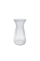 KDMD Glass Olpe Vase 20x10.5cm 2 Pack in Clear - Size: 20x10.5 cm - thumbnail 2