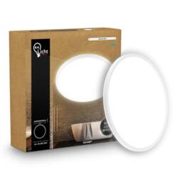 B.K.Licht Ultraslim White 18W IP44 Backlit LED Panel - thumbnail 2