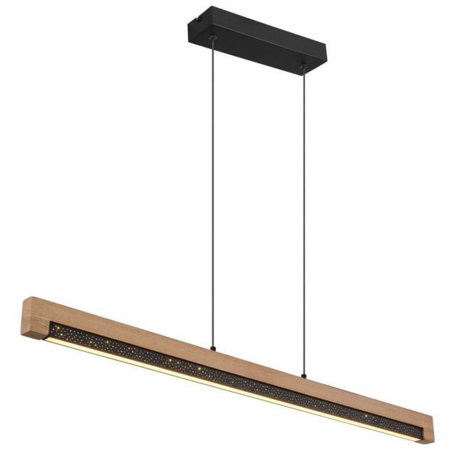 Netlighting Starla Pendant Ceiling Light Matt Black LED 3000K - image 1