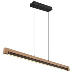 Netlighting Starla Pendant Ceiling Light Matt Black LED 3000K - thumbnail 1