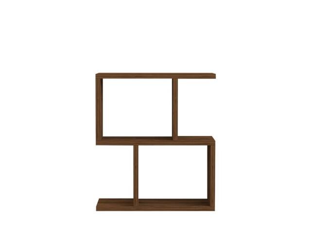 CALICOSY Side Table, 45 Cm Wide - ZET in Walnut - image 1