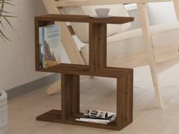 CALICOSY Side Table, 45 Cm Wide - ZET in Walnut - thumbnail 2