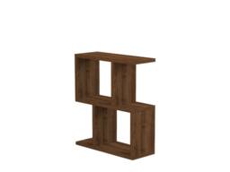 CALICOSY Side Table, 45 Cm Wide - ZET in Walnut - thumbnail 3