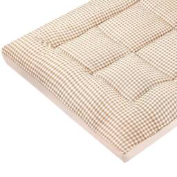 PAWNORA Mattress Toppers 10cm Thick Coffee Single in Brown - thumbnail 2
