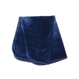 Voltico Faux Mink Throw - Navy, 150 × 200 cm in Navy - Size: 150 cm x 200 cm - thumbnail 2