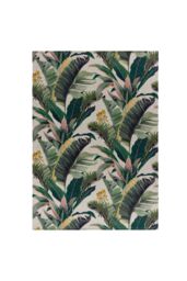 Wylder Tropics Hawaii Woven Tropical Leaf UV & Weatherproof Outdoor/Indoor Rug in Green - Size: 120 cm x 170 cm - thumbnail 3