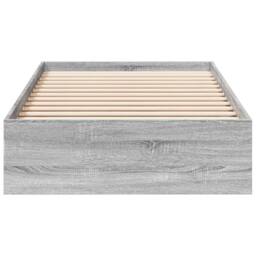 Berkfield Home Bed Frame with Drawers without Mattress Grey Sonoma 100x200 cm - thumbnail 4