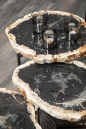 Orsina Complements Glass Tealight Holder in Silver - thumbnail 2