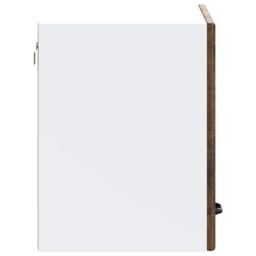 Berkfield Home Kitchen Wall Cabinet Lucca Smoked Oak Engineered Wood in Brown - thumbnail 6