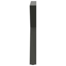 Berkfield Home Dining Table Legs 2 pcs Anthracite 70x(72-73.3) cm Steel - thumbnail 6
