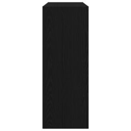 Berkfield Home Console Table - Black Oak, 105x30x80 cm, Made of Engineered Wood - Size: 105 x 30 x 80 cm - thumbnail 7