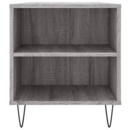 Berkfield Home Modern Coffee Table Grey Sonoma 102x44.5x50 cm Engineered Wood - thumbnail 7